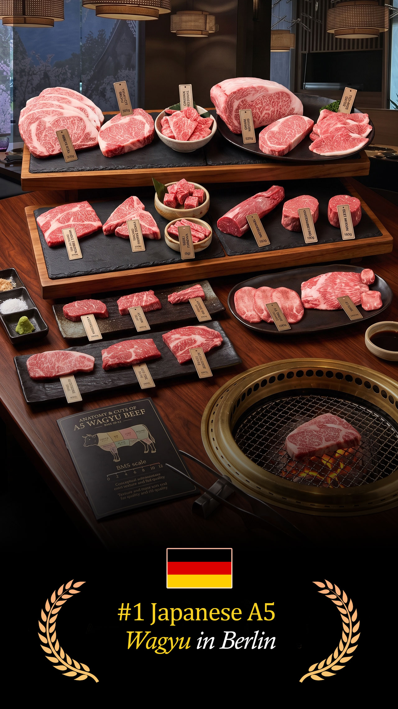 Wagyu Berlin | A5 Wagyu & Beef Cuts for Japanese BBQ in Germany
